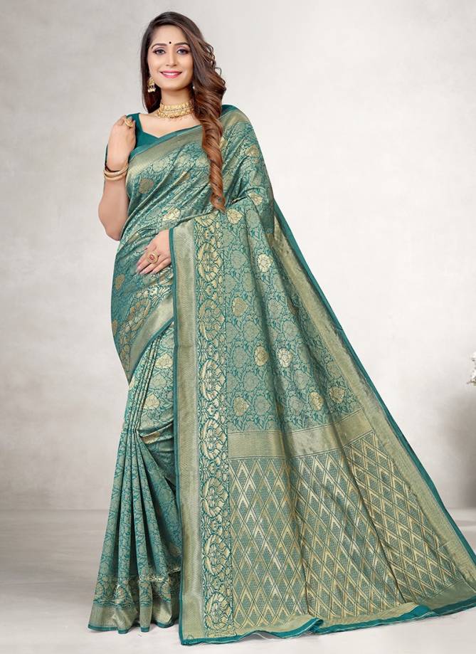 Lakshya Vidya 16 Designer Festive Wear Jacquard Silk Saree Latest Collection